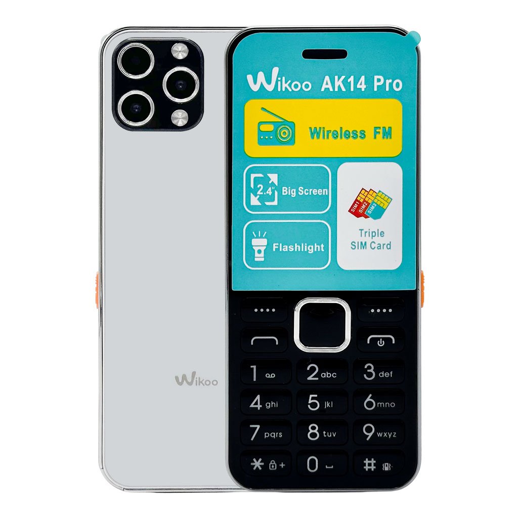 هاتف Wikoo AK14 Pro ثلاثي الشريحة
