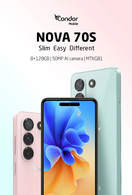 Condor Nova 70S (8GB RAM / 128GB) - جديد