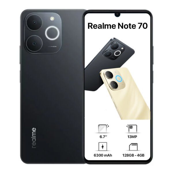 Realme Note 70 (4GB RAM / 128GB) - جديد
