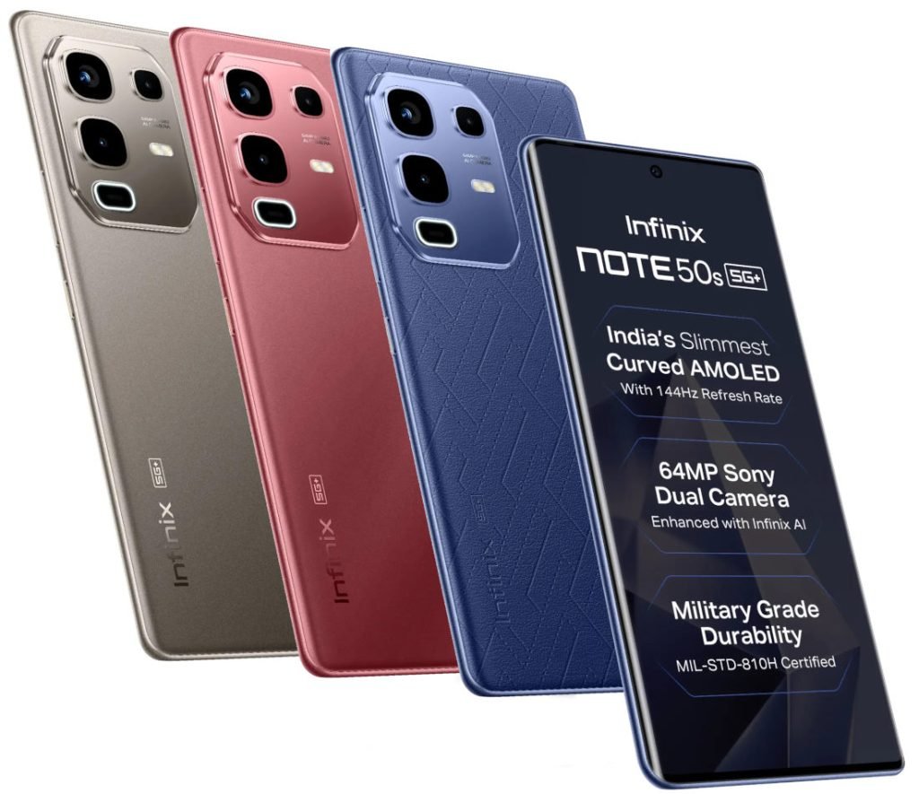 Infinix Note 50S 5G (16GB RAM / 256GB) - جديد